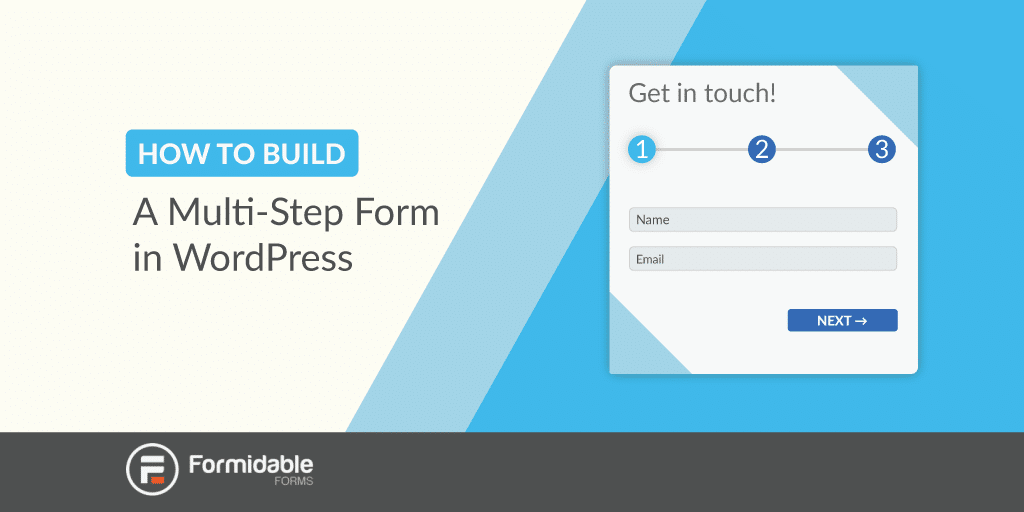 How to Build a Multi-Step Form in WordPress with progress bars