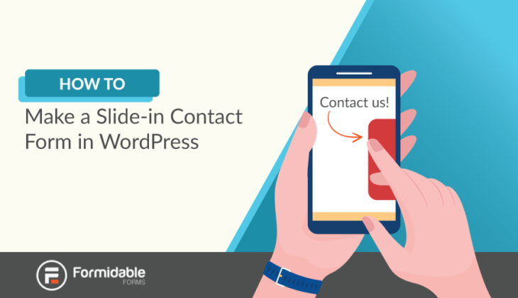 How to Make a Slide-in Contact Form in WordPress