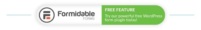 Formidable Forms Free WordPress Plugin