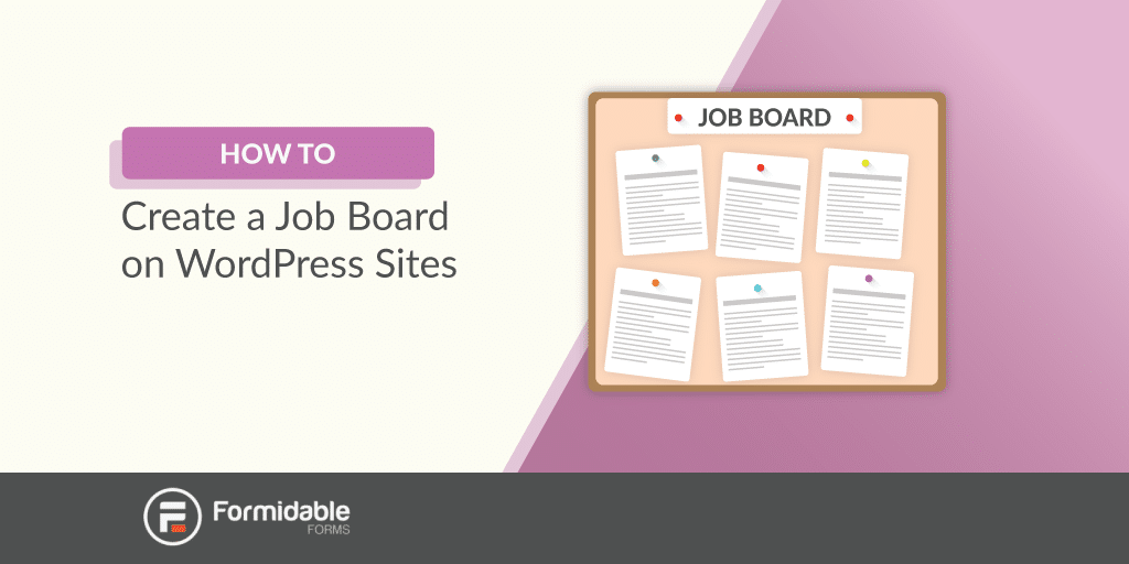 how to create a job board on WordPress-sites