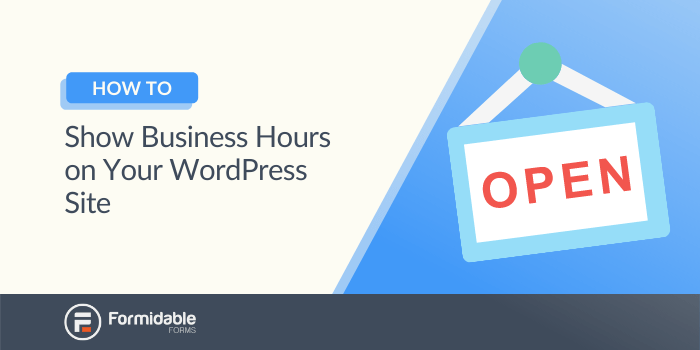 How to show business hours on WordPress site