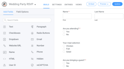 How to Create a Wedding RSVP Online [3 Steps!]
