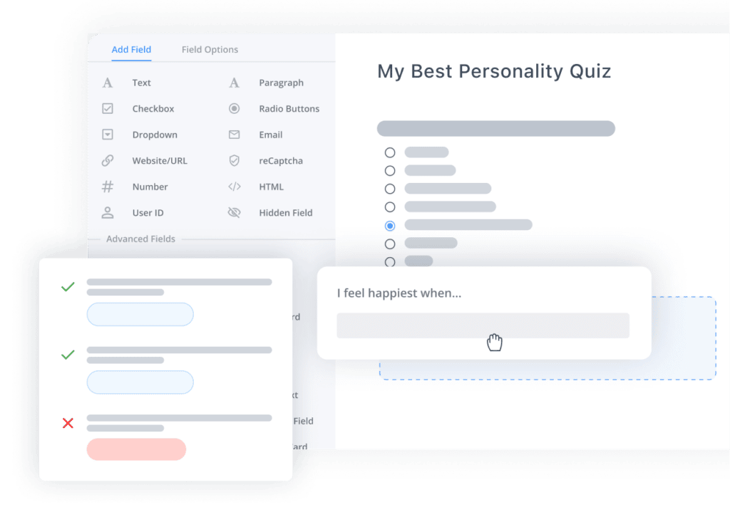 online personality test plugin