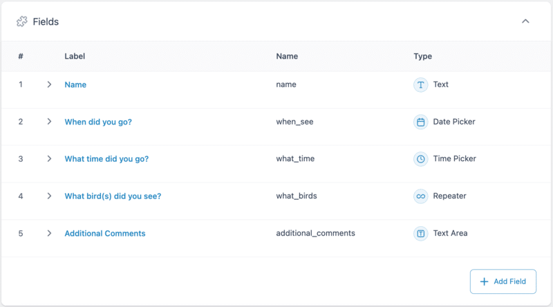 ACF fields in WordPress