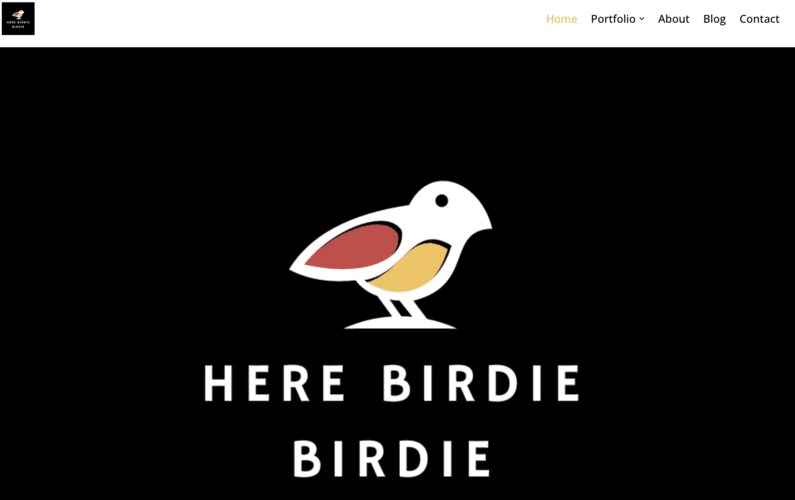 Here Birdie Birdie ACF example website