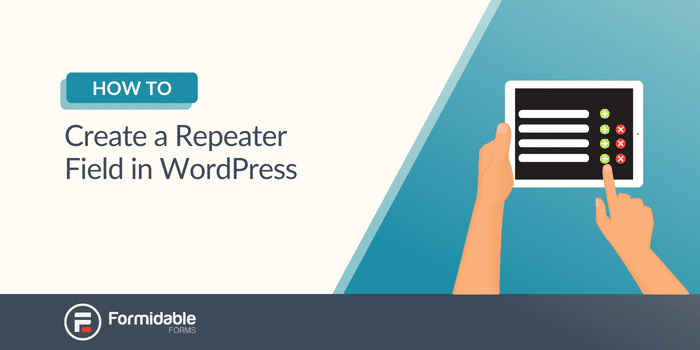 How to Create a Repeater Field in WordPress