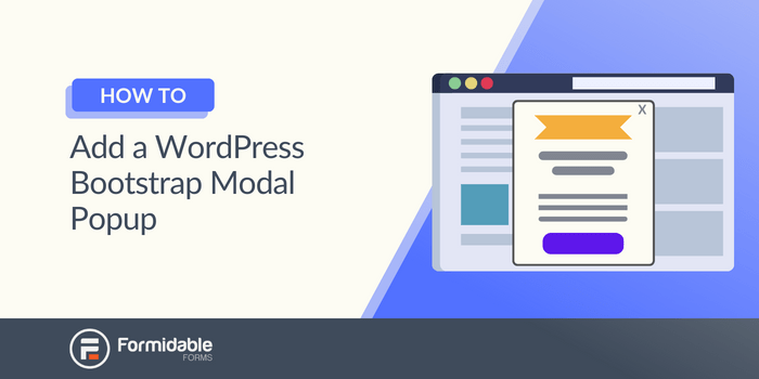 How to make a WordPress bootstrap modal popup