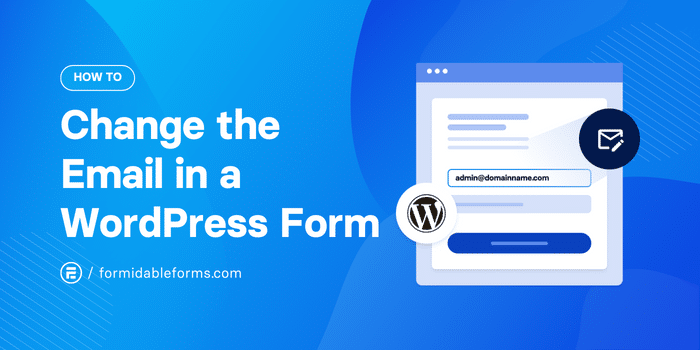 how to change contact email in wordpress