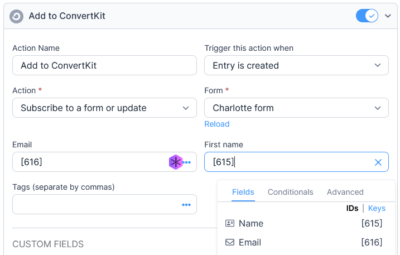 Kit (formerly ConvertKit) WordPress Integration - Formidable Forms