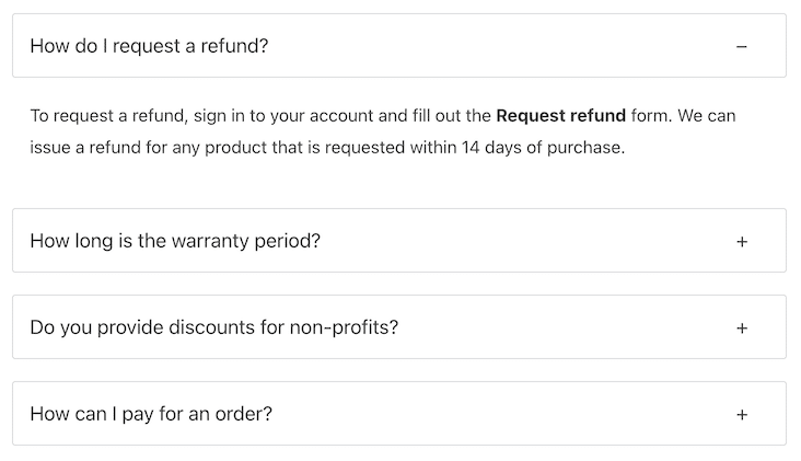FAQ WordPress Plugin Template - Formidable Forms Web App Builder Example