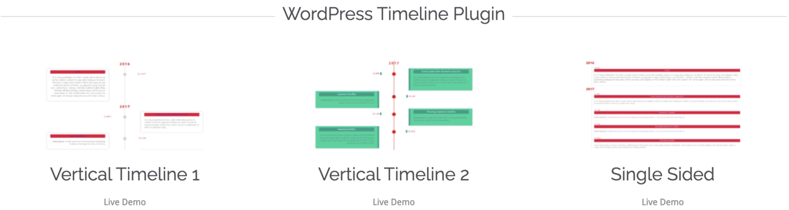 Best WordPress Timeline Plugins for Visual Storytelling - Formidable Forms