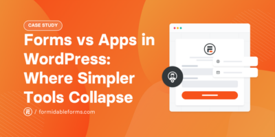 Forms vs Apps in WordPress Where Simpler Tools Collapse