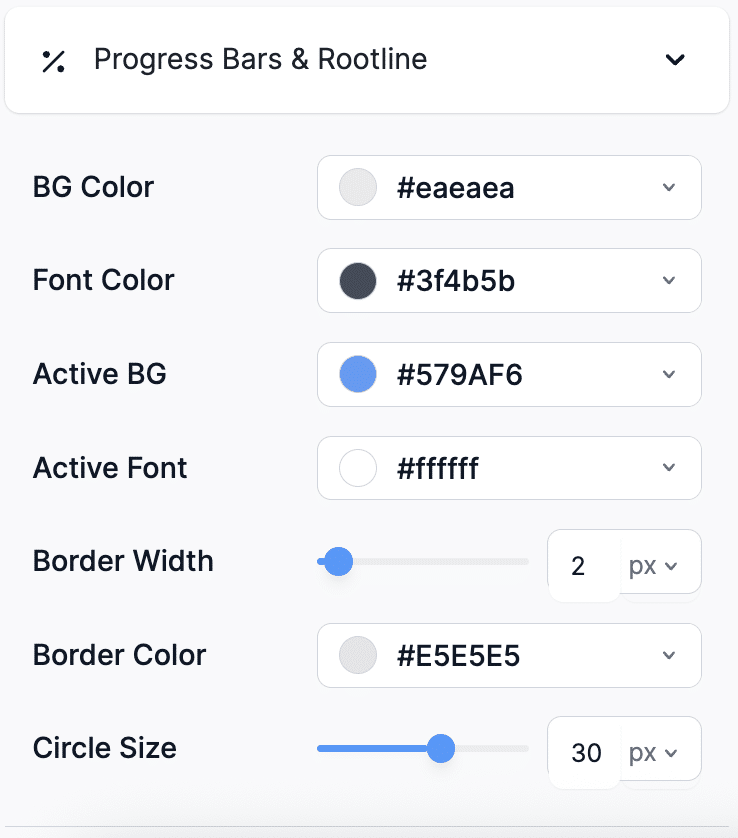 Progress Bar Styling